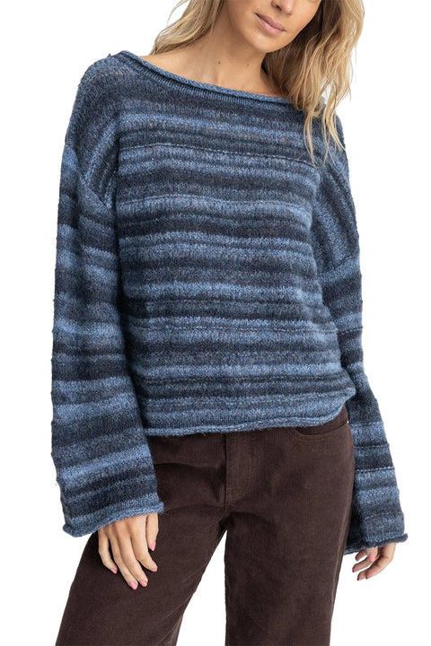 Rhythm Baklava Knit - Navy- Front