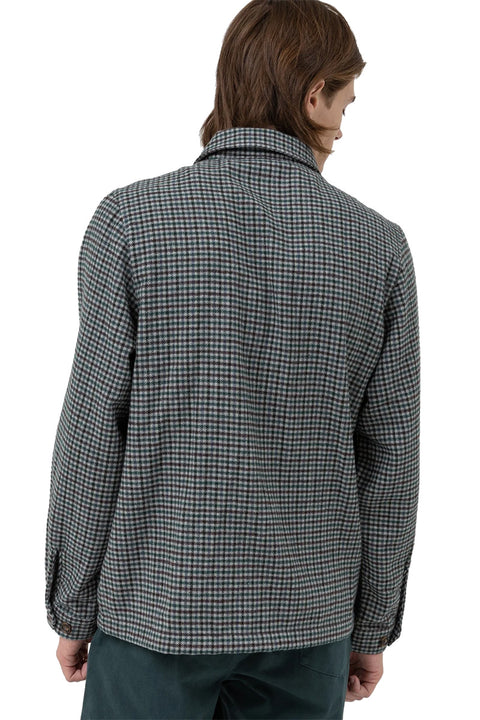 Rhythm Check Overshirt - Pacific - Back