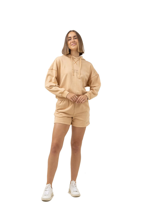 Rhythm Core Hooded Fleece - Wheat - Full Body