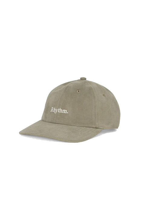 Rhythm Essential Brushed Twill Cap - Sea Grass- Front