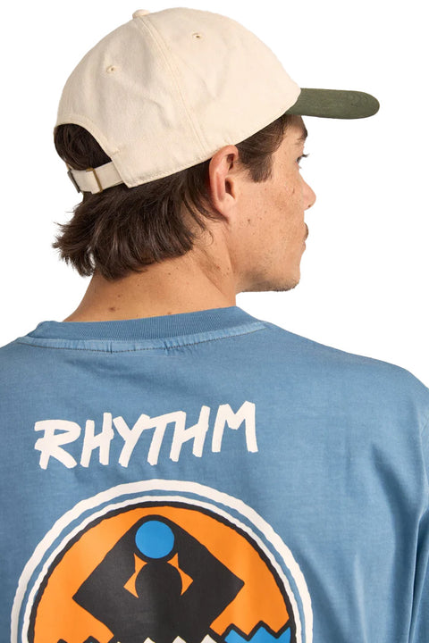 Rhythm Essential Brushed Twill Cap - Stone - Back
