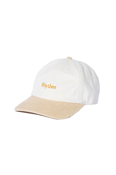 Rhythm Essential Brushed Twill Cap - Vintage White