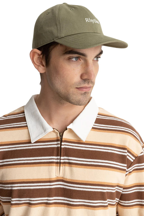 Rhythm Essential Cap - Olive - Front