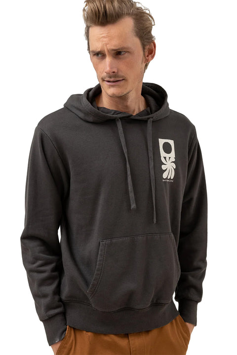 Rhythm Flora Vintage Fleece Hoodie - Vintage Black