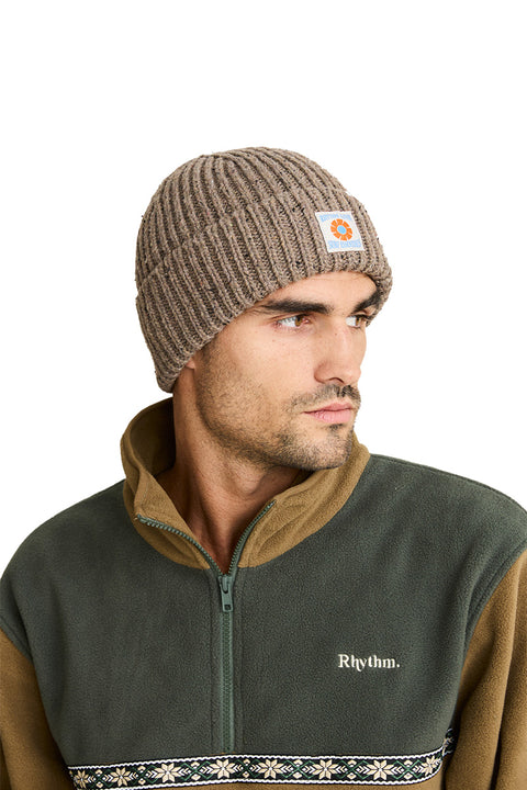 Rhythm Habitat Beanie - Ash- front on model