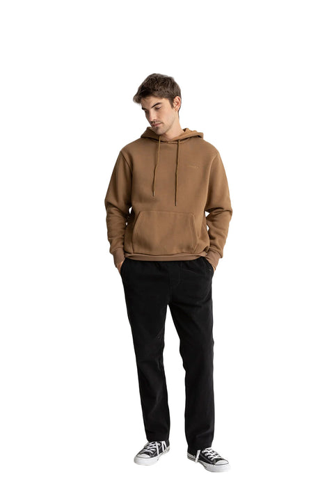 Rhythm Heavyweight Fleece Hoodie - Tobacco - Full