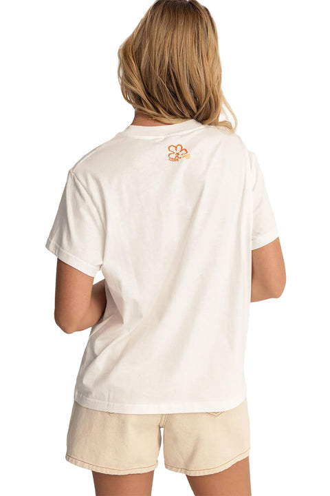 Rhythm Islander Band Tee - White- Back view