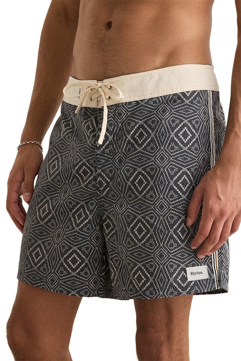 Rhythm Mosaic Heritage Trunk - Black- Side