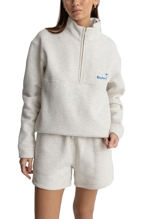 Rhythm Palma Fleece Short - Grey Marle