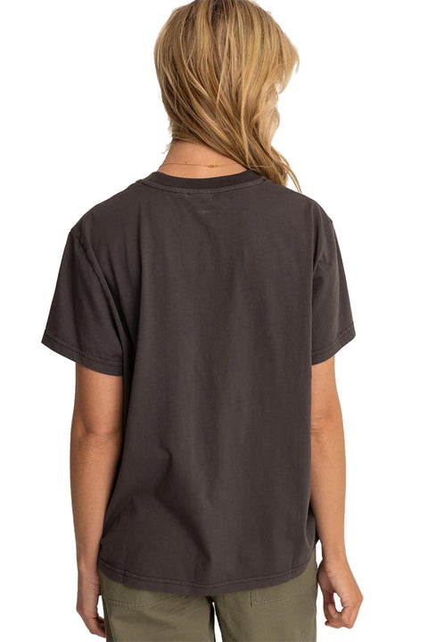 Rhythm Simple Things Band Tee - Black- Back