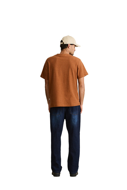 Rhythm Vintage Terry SS T-Shirt - Tobacco
- back
