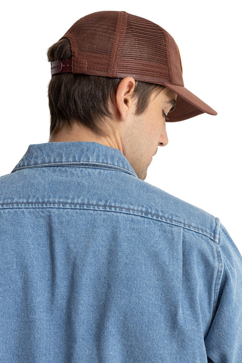 Rhythm Worn Path Trucker Cap - Butterscotch - Back / Side