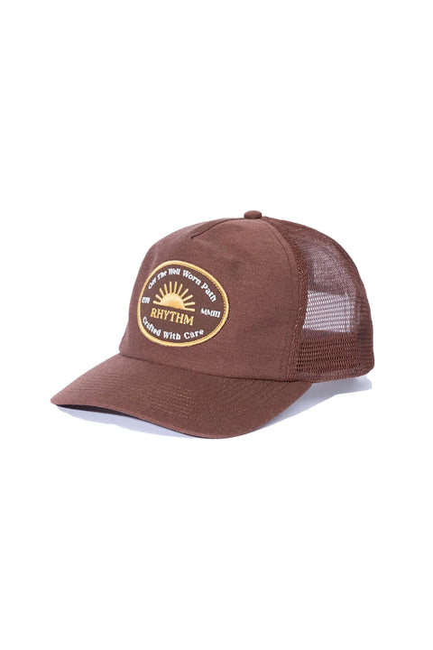 Rhythm Worn Path Trucker Cap - Butterscotch