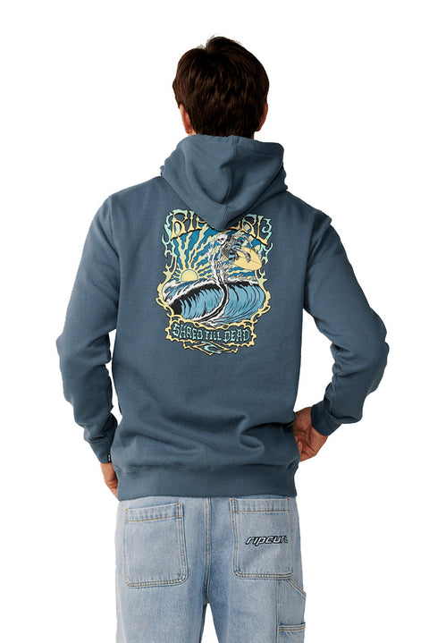 Rip Curl Air Shred Hood - Pine Night- BAck
