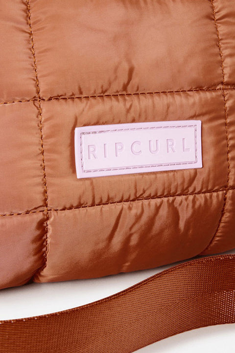 Rip Curl Anoeta Waist / Crossbody Bag - Light Brown - Closeup
