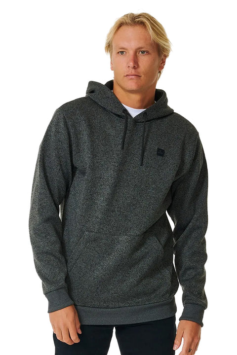 Rip Curl Anti Series Crescent Hoodie - Black Marle