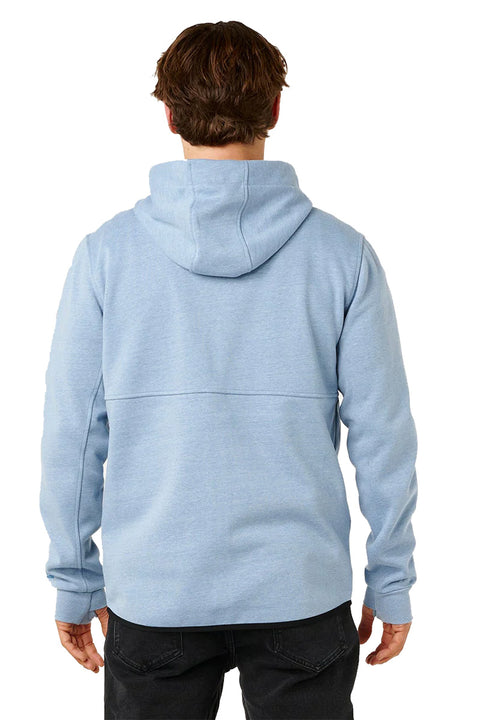 Rip Curl Anti Series Departed Zip Thru - Faded Denim- Back