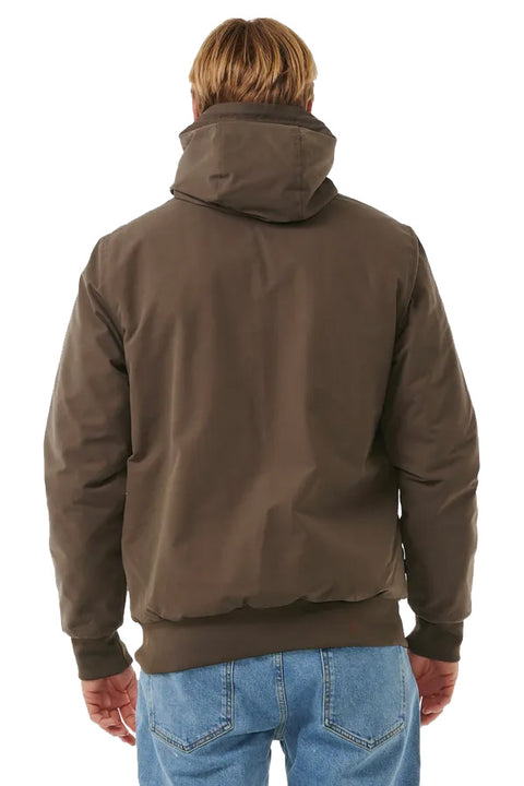 Rip Curl Anti Series One Shot 5K Jacket - Rock- Back
