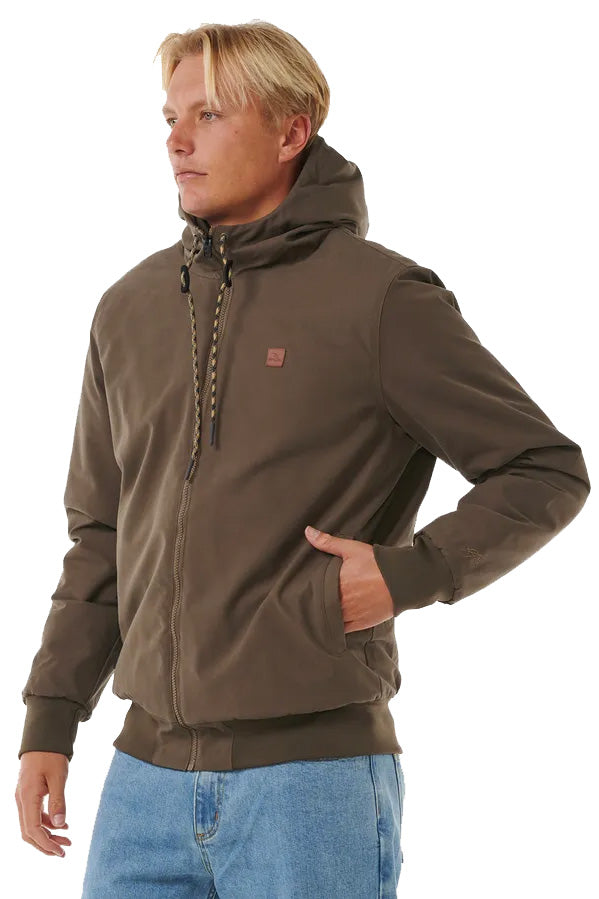 Rip Curl Anti Series One Shot 5K Jacket - Rock | Moment Surf Company