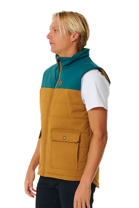 Rip Curl Anti Series Ridge Vest - Gold - Side