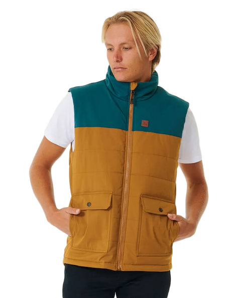 Rip Curl Anti Series Ridge Vest - Gold