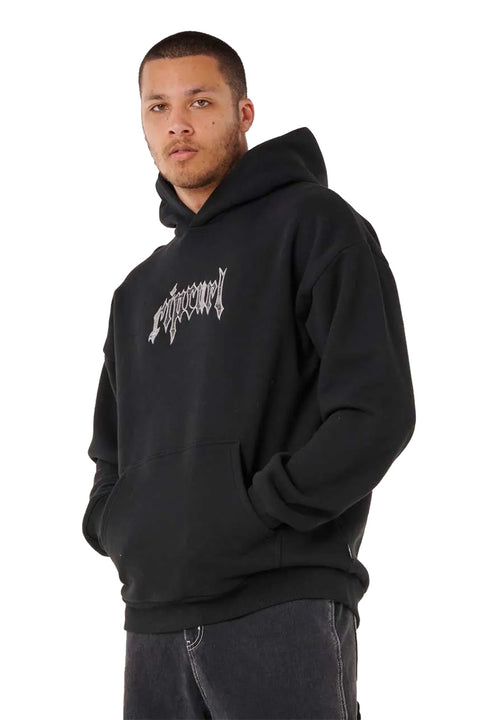 Rip Curl Archive Goth Hoodie - Black- Side