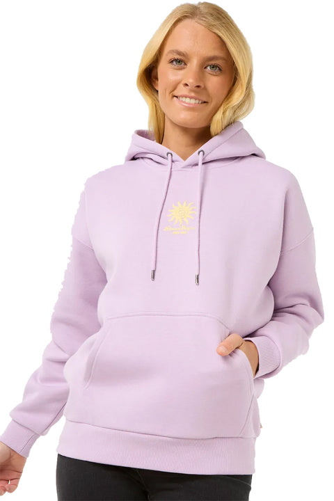 Rip Curl Cala Band Heritage Hoody - Lilac- Front