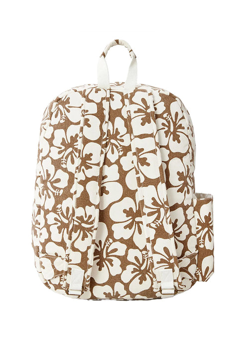 Rip Curl Cavnas 18L Backpack - Brown / Off White- back view