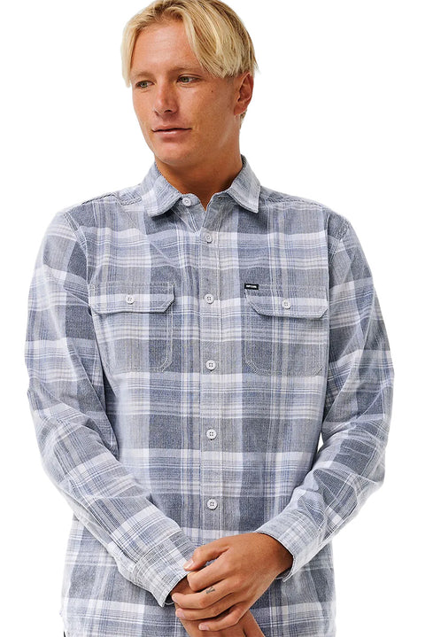 Rip Curl Chewy Cord Shirt - Black - Front