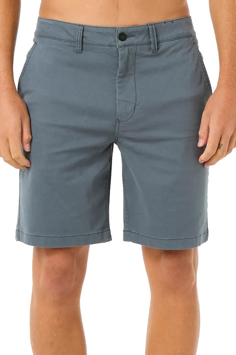 Rip Curl Classic Surf Chino Walkshort - Pine Night- Front