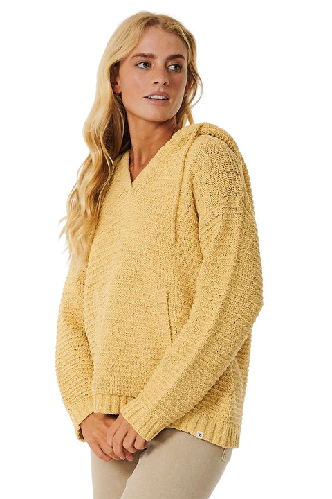 Rip Curl Classic Surf Poncho - Washed Yellow - Side