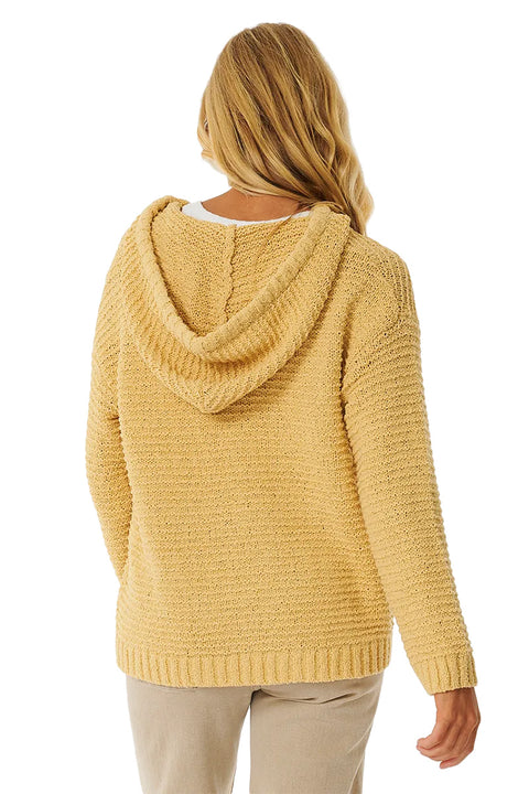 Rip Curl Classic Surf Poncho - Washed Yellow - Back