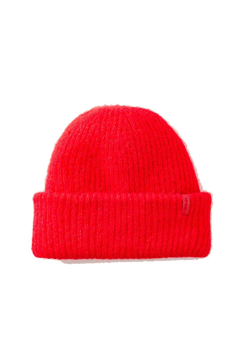 Rip Curl Classic Surf Tall Beanie - Bright Red- Front