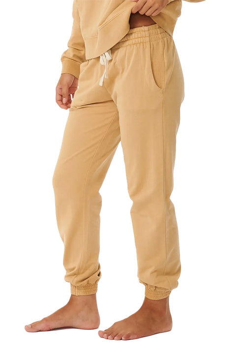 Rip Curl Classic Surf Trackpant - Tan - Side