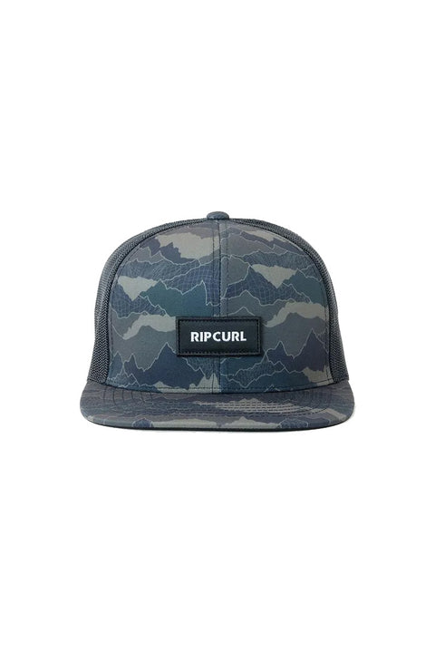 Rip Curl Combo Trucker Hat - Black / Olive- Front