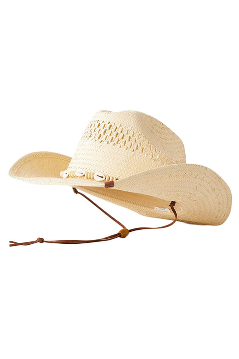 Rip Curl Cowrie Cowgirl Hat - Natural