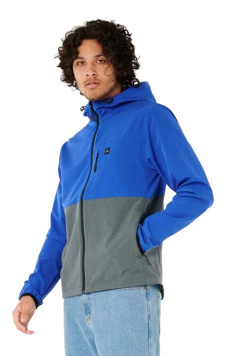 Rip Curl Elite Anti Series Jacket - Electric Cobalt- Side