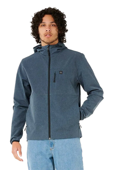 Rip Curl Elite Anti Series Jacket - Pine Night- Front