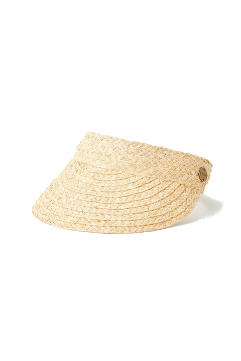 Rip Curl Essential Straw Visor - Natural