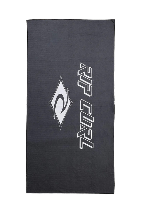 Rip Curl Fade Out Packable Towel - Black / White- Front