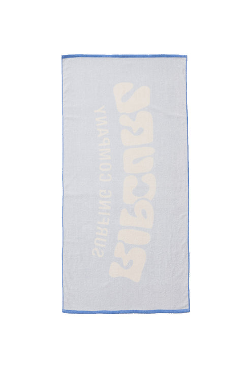 Rip Curl Graphic Standard Towel - Blue / Natural- Back