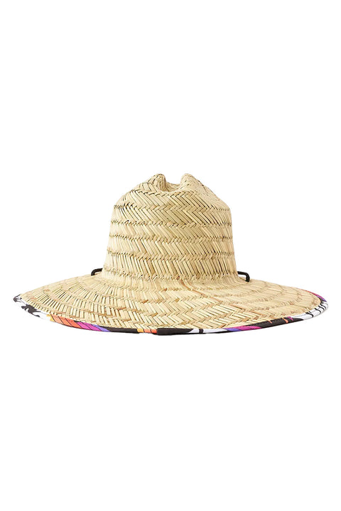 Rip Curl Hoffman Straw Hat - Black- Back