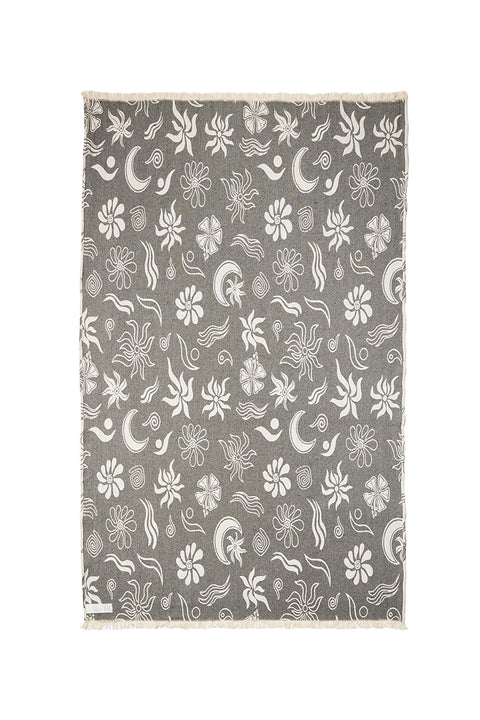 Rip Curl Holiday Jumbo Towel - Natural - Back