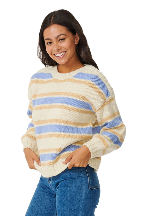 Rip Curl Hot Tropics Crew - Tan - Side