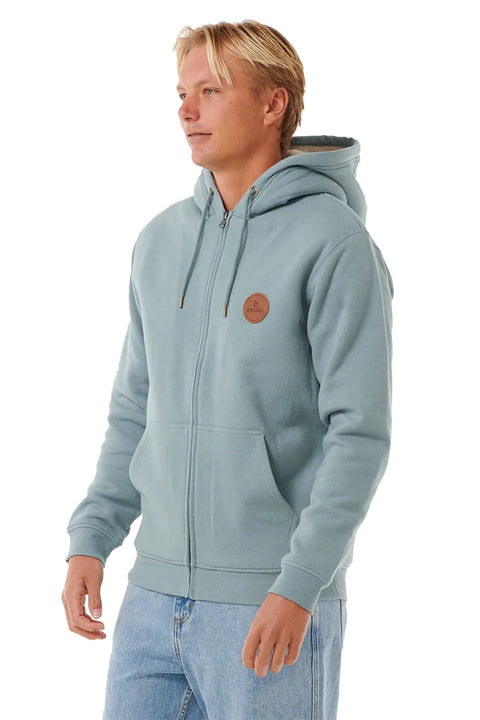 Rip Curl Icons Lined Fleece - Mineral Blue- side