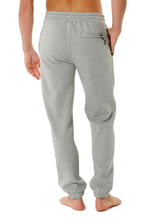 Rip Curl Icons Of Surf Trackpant - Grey Marle - Back