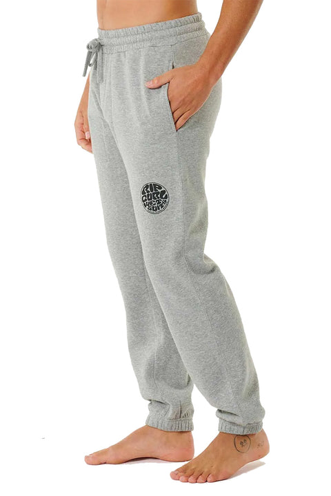 Rip Curl Icons Of Surf Trackpant - Grey Marle - Side