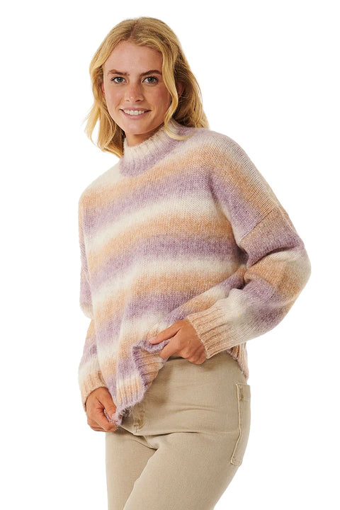 Rip Curl La Isla Knit Crew - Multico - Side