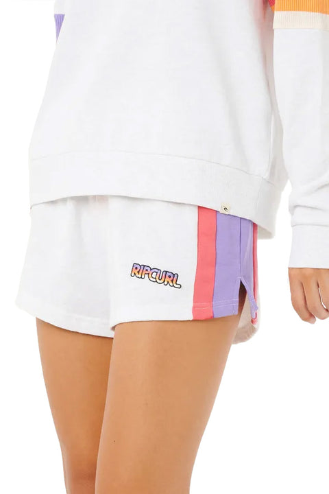 Rip Curl Las Dalias Colourblock Short - Grey Marle- Side