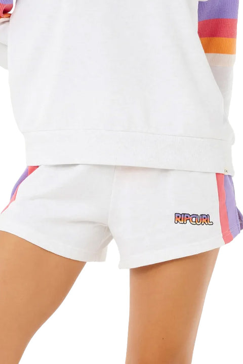 Rip Curl Las Dalias Colourblock Short - Grey Marle- Front